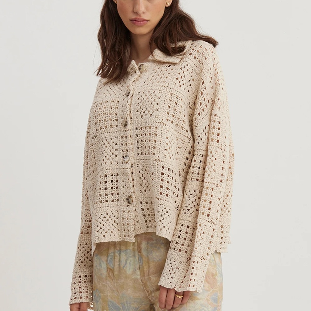 Holzweiler Womens Bridget Jacket Ecru sz L